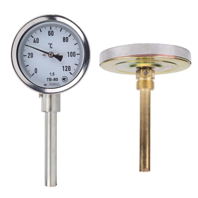 Copper sleeve thermometer